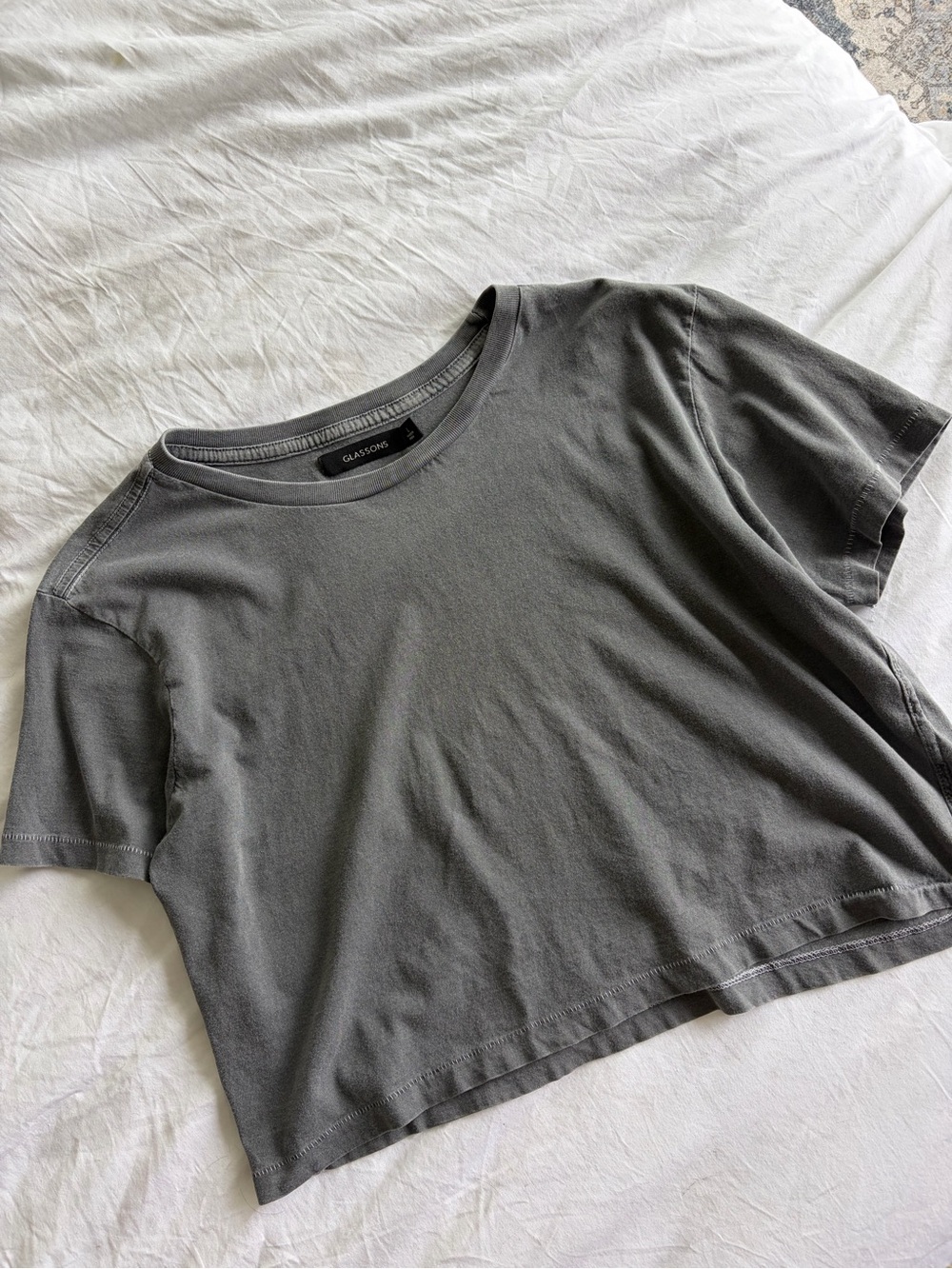 Glassons basic cropped tee